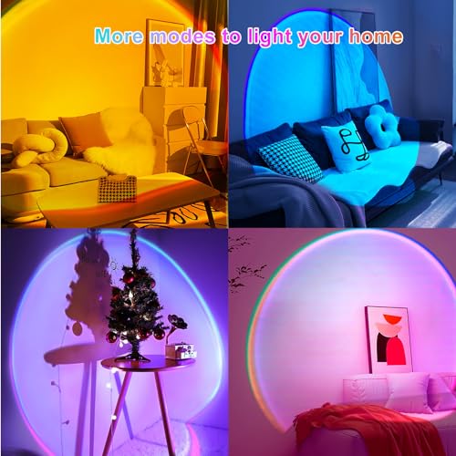 Multicolor Changing Projection Light Sunset Lamp W9656