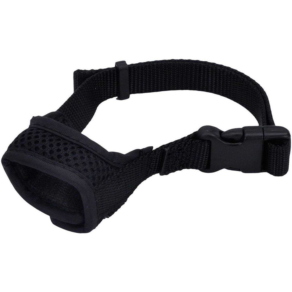 Black Adjustable Dog Muzzle P87613