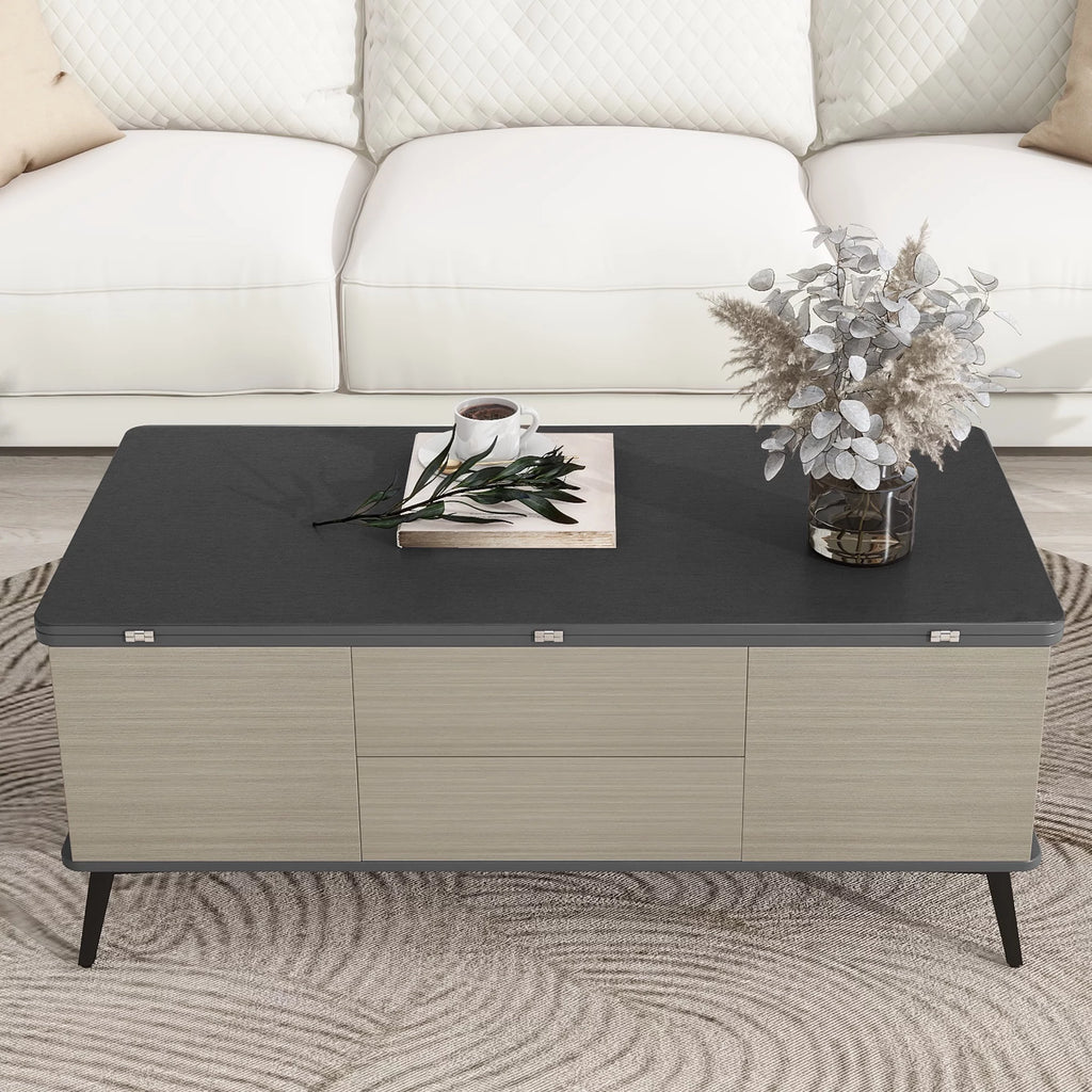 5 Pieces Lift Top Coffee Table Set with Storage D184141