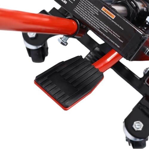 Hydraulic Motorcycle Lift Jack 1500 LBS Capacity with 4 Wheels T514