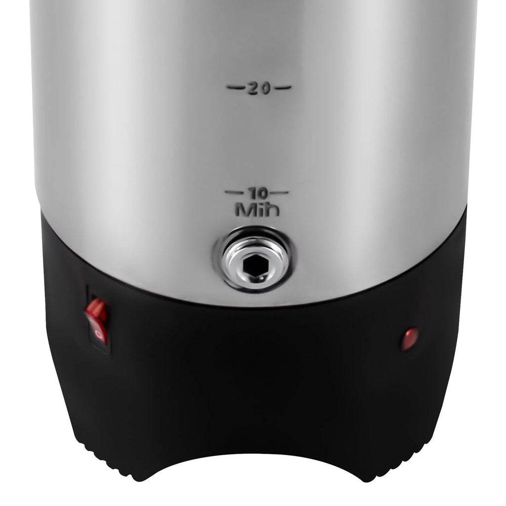 1000W 30 Cup Stainless Steel Electric Coffee Urn V9870