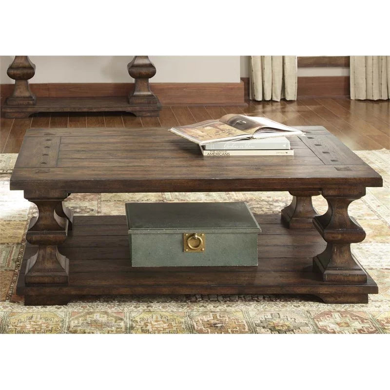 2 Piece Console Table and Coffee Table J7435