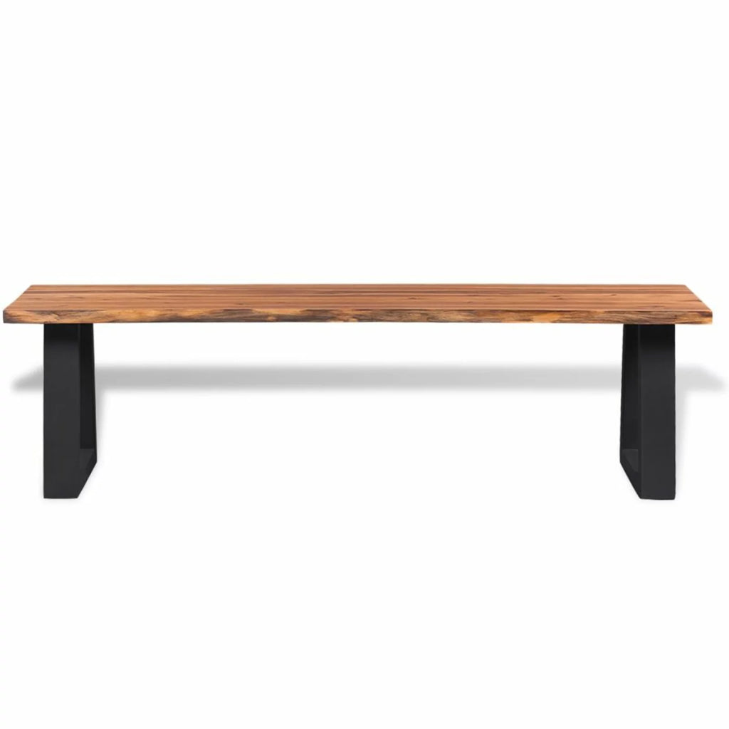 Solid Acacia Wood Bench L8551