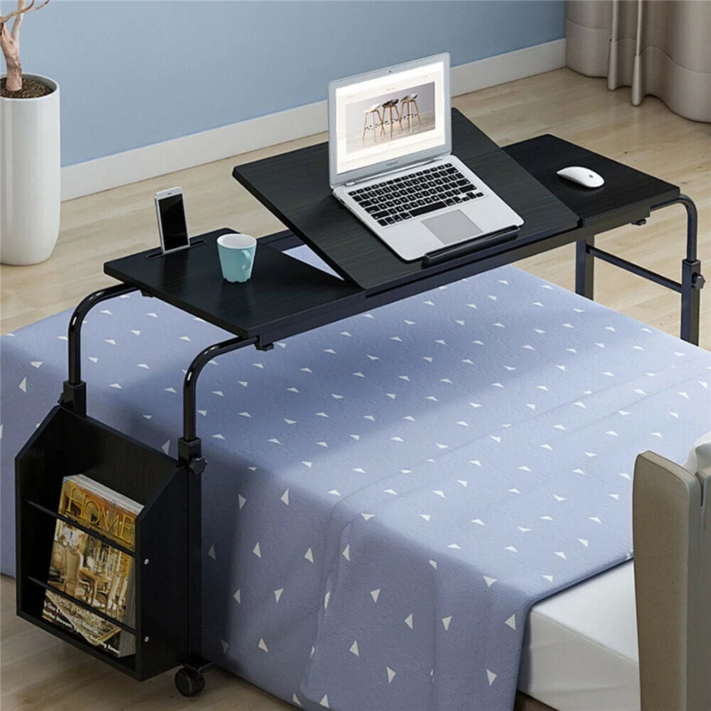 Mobile Laptop Rolling Desk Cart Adjustable Height H961
