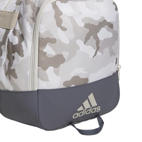Large Black White Duffel Bag K8494