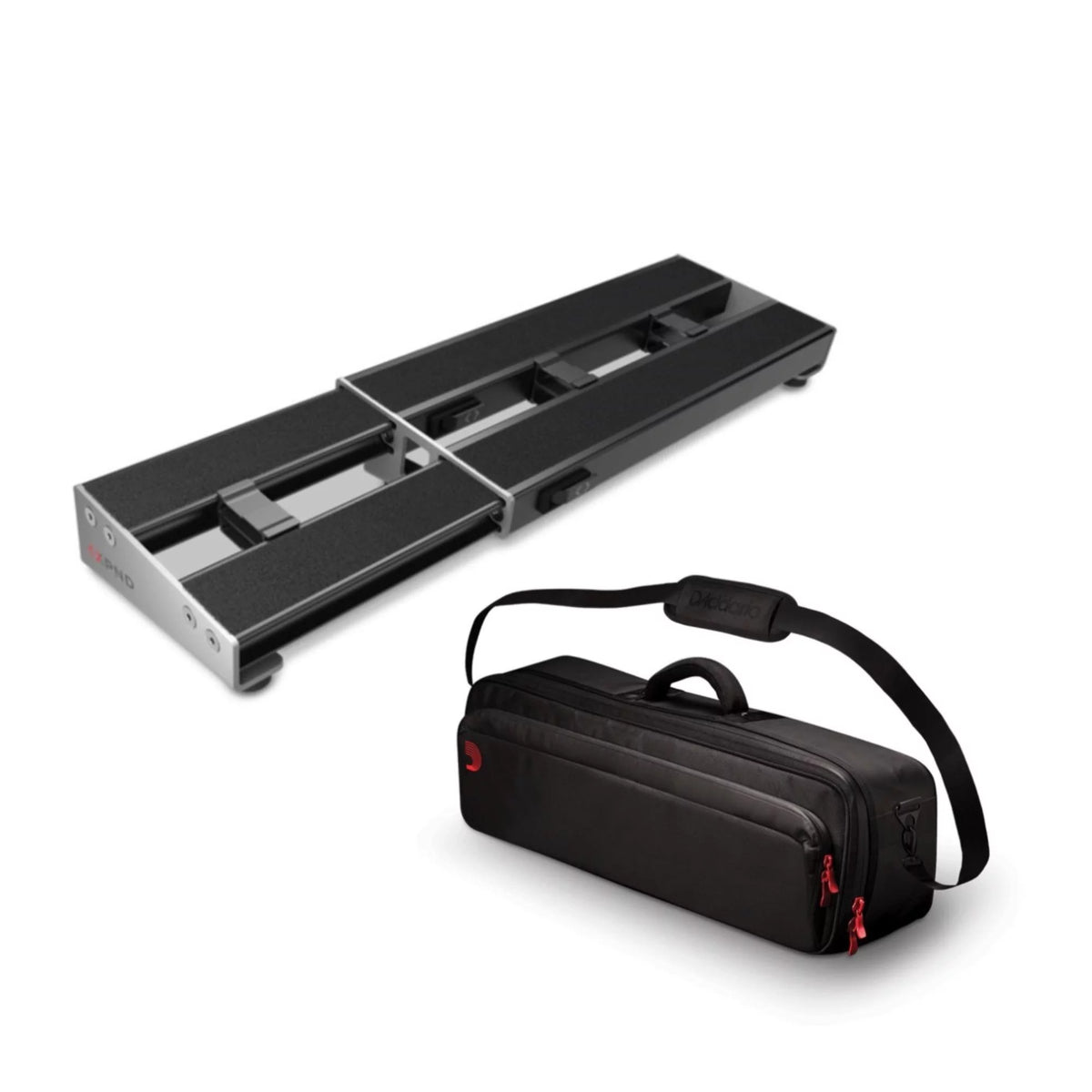 Expanding Single Row Pedalboard with Transporter Case I95647