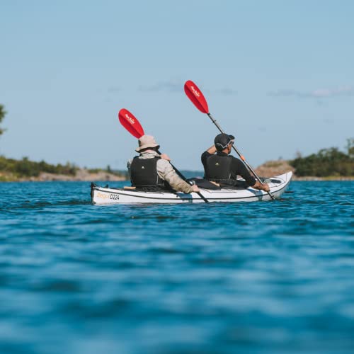 Hybrid Kayak Paddle Carbon Shaft Composite Blade I69920