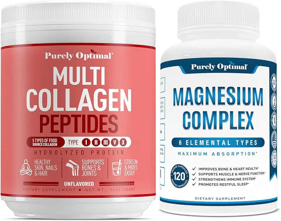 Multi Collagen Powder + Magnesium Complex 120 Capsules Y24879