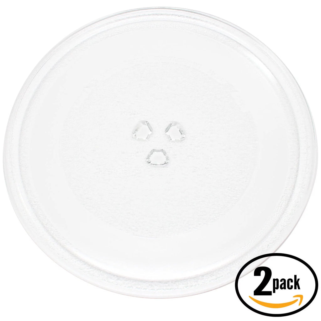 2-Pack 10" Microwave Glass Plate C825