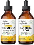 Turmeric Tincture 4 fl oz & Dandelion Root Tincture 4 fl oz R967893