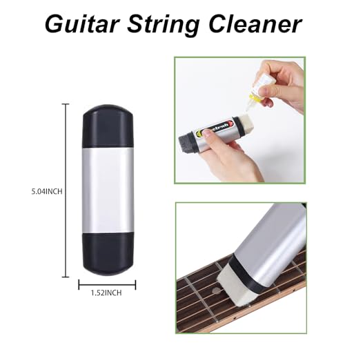 Guitar Cleaning Kit, Fretboard Lemon Oil, Polish and Oil Care T675