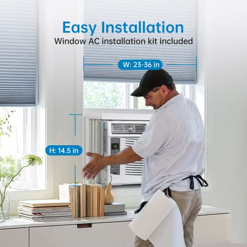 6,000 BTU Window Air Conditioner with Remote & APP Control O8950