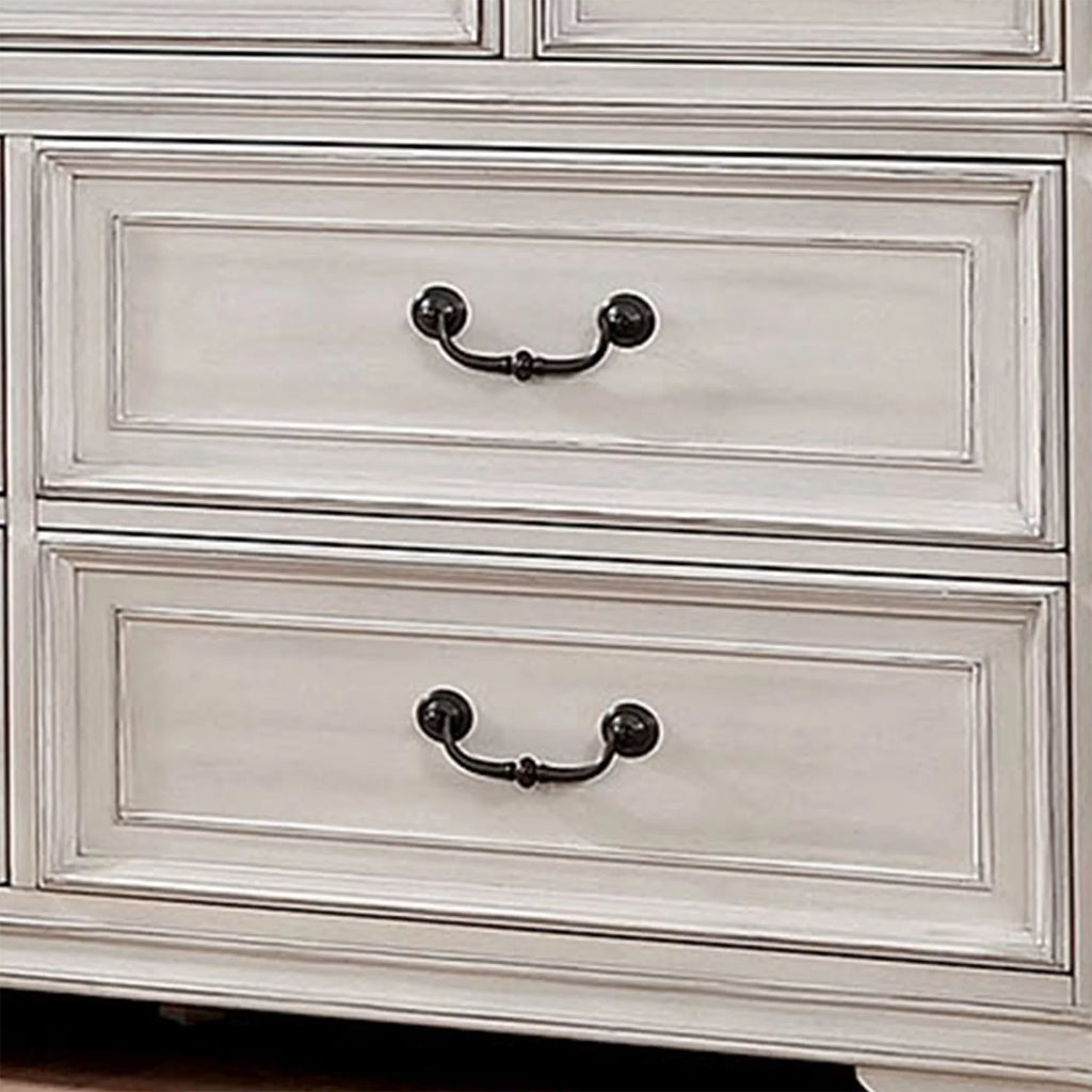 Antique White 7-Drawer Dresser E3752