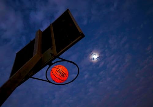 Light Up Glow In The Dark Basketball V4951