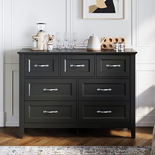 Beige 6 Drawer Wood Dresser H921414