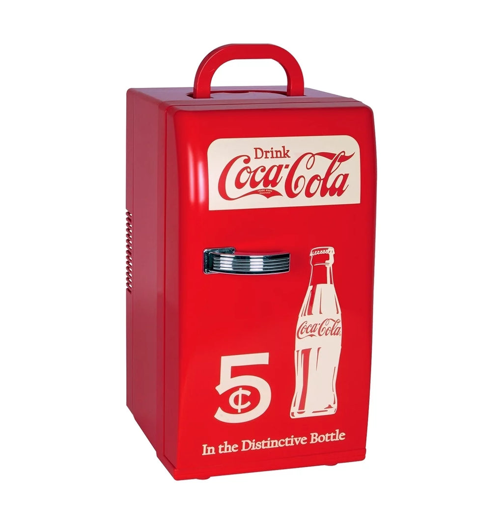 18 Can Mini Fridge Portable Cooler 23QT Refrigerator 2 shelves J677