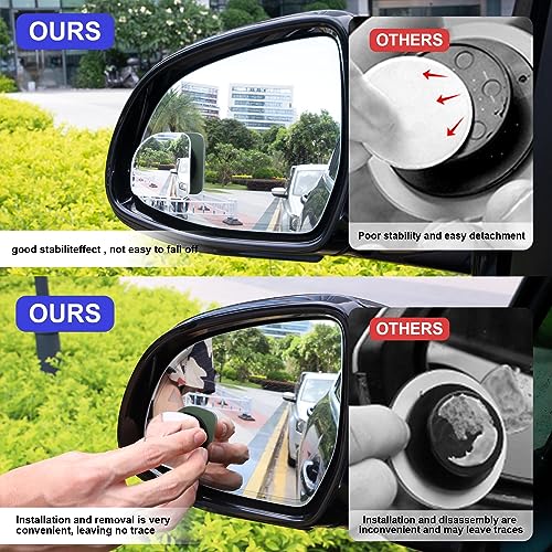 2" Round Convex Blind Spot Mirror, Pack of 2 H3462
