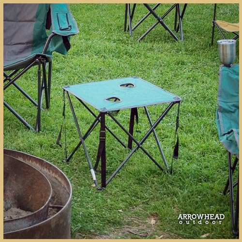 26” Heavy-Duty Portable Folding Camping Table with Carrying Case H807098