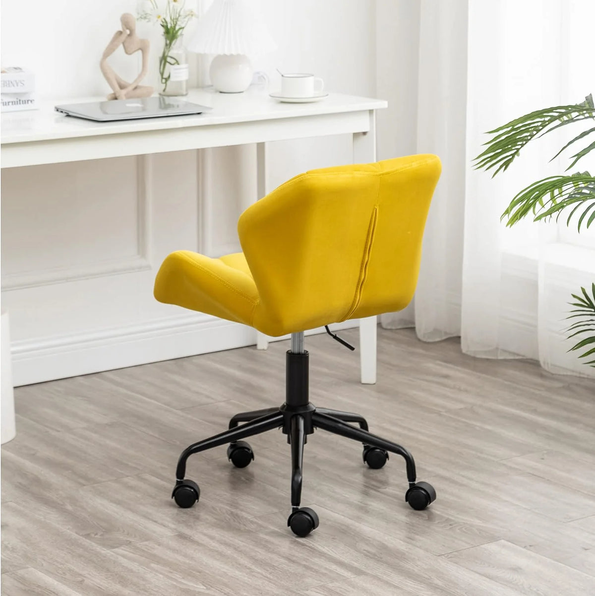 Tufted Adjustable Swivel Office Chair Z78934