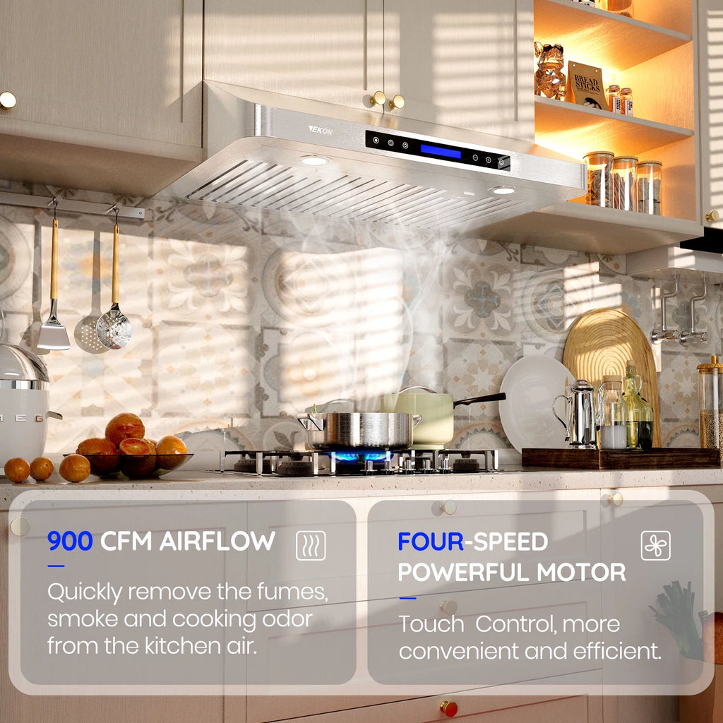 36 inch 900 CFM Under Cabinet Range Hoods with Stainless Steel Filters A271038