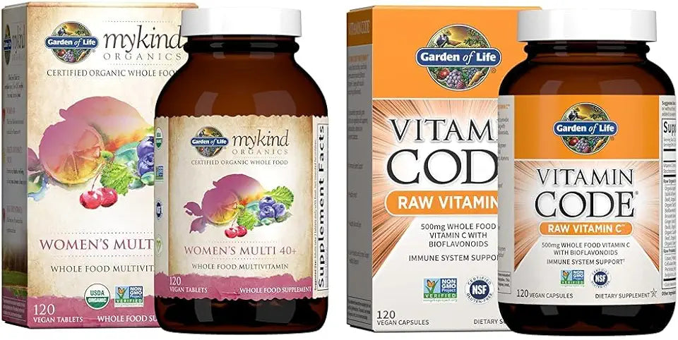 120 Tablets & 120 Veg Capsules Vitamins I294763