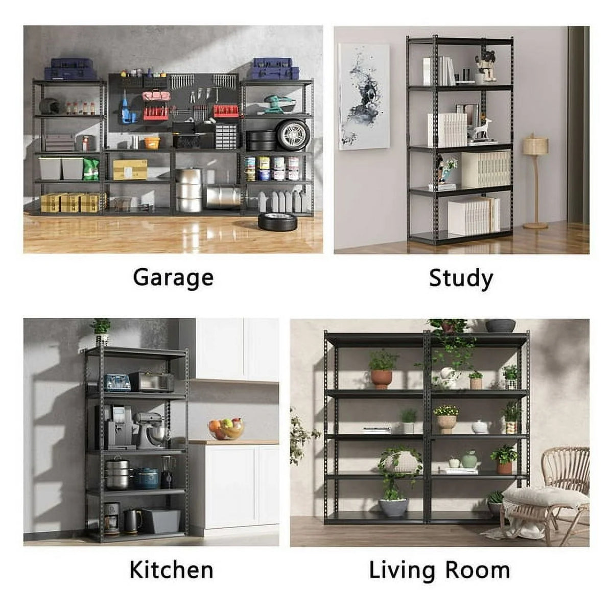 5 Tier Heavy Duty Storage Shelves C14666