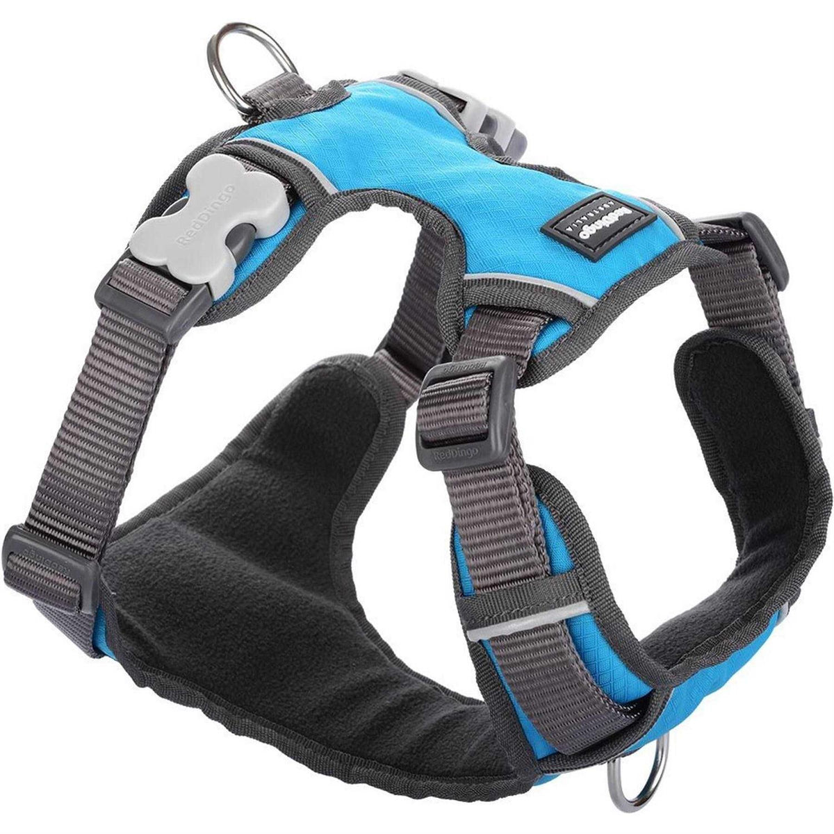 Red Dingo Padded Dog Harness N654