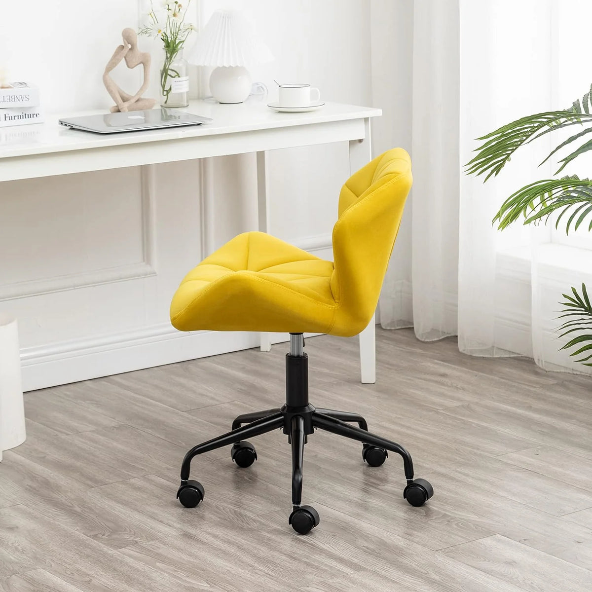 Tufted Adjustable Swivel Office Chair Z78934