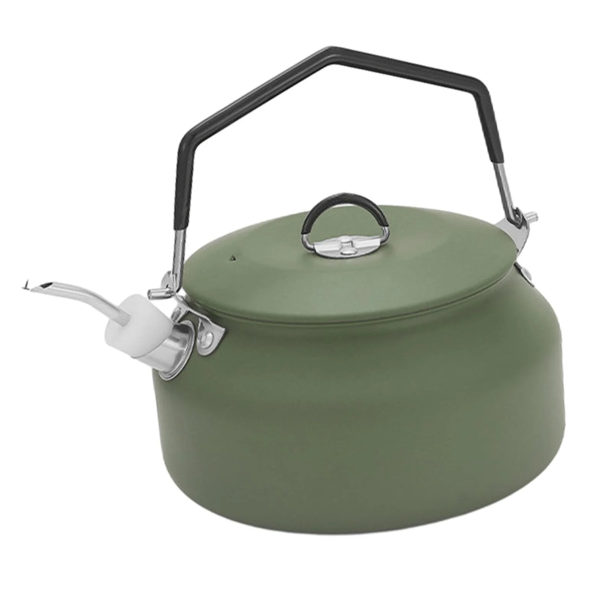 1L Camping Water Kettle Teapot Green U14764