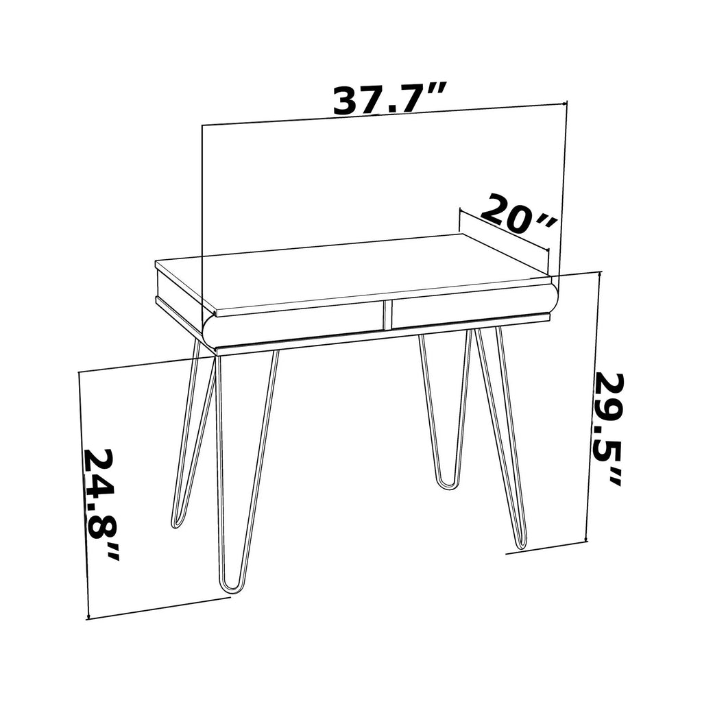 2 Tier Modern Desk S9653
