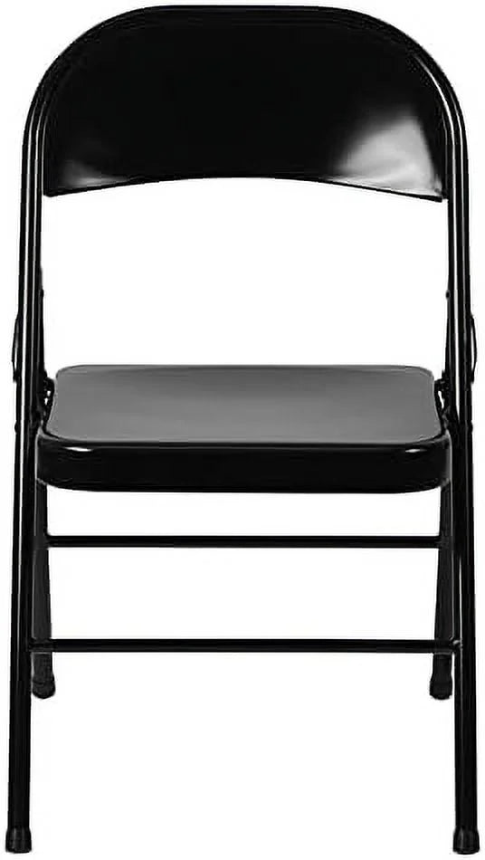 Black Metal Folding Chair F97498
