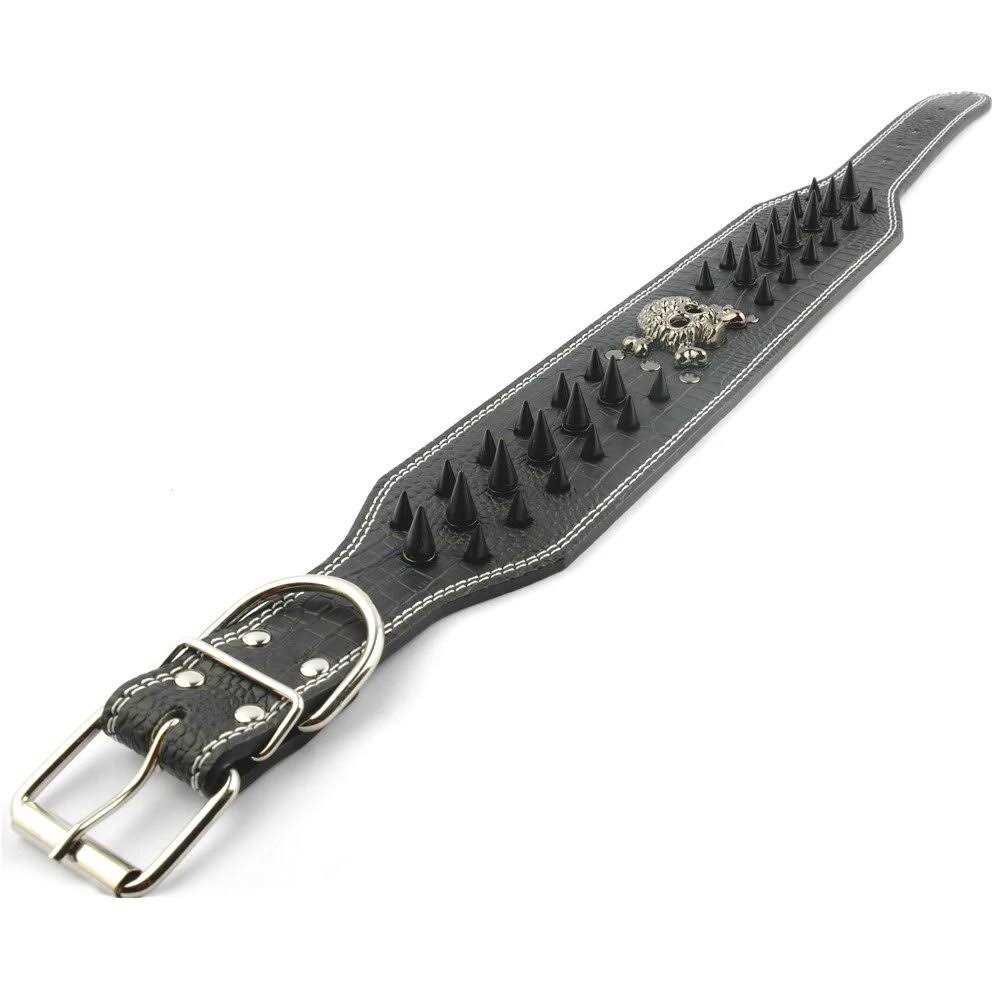 3 Inch Spiked Studded Leather Dog Collar O12115