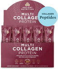 Collagen Peptides Powder, Hydrolyzed Multi Collagen Protein, Vitamin C, Probiotics, Unflavored, 40 Stick Packs T627833