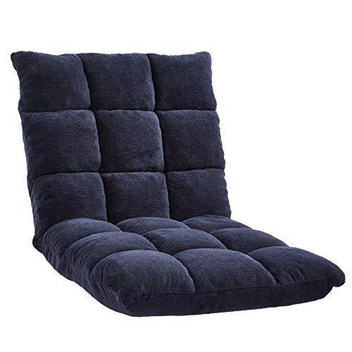 Adjustable Memory Foam Floor Chair with Back Support A83683