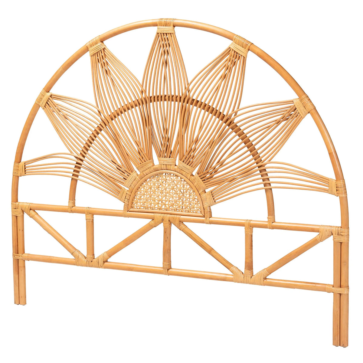 Queen Light Honey Standalone Headboard Q9916