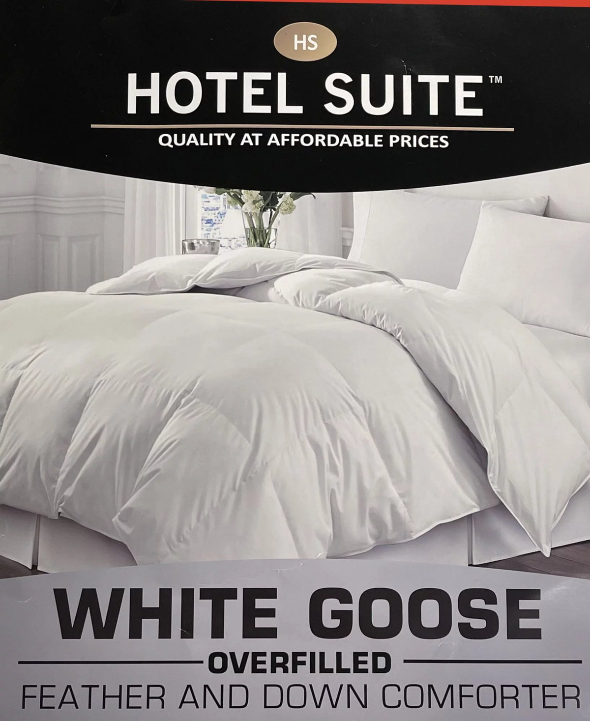 White Goose Feather & Down Comforter O6646