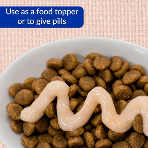 Grain-Free Creamy Lickable Cat Treats with DHA, EPA, Vitamin E & Taurine, 0.5 oz, 24 Tubes E235407