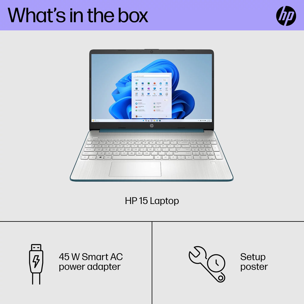 15.6" FHD Laptop, Intel Core i7, 16GB RAM, 512GB SSD, Spruce Blue U159434