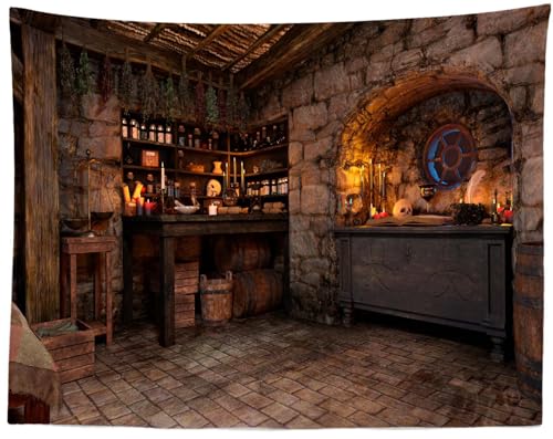 Halloween Tapestry Wall Hanging 118''x98'' D3525