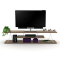 Mid Century Modern 4 Shelves 56 inch Low Tv Stand I355110
