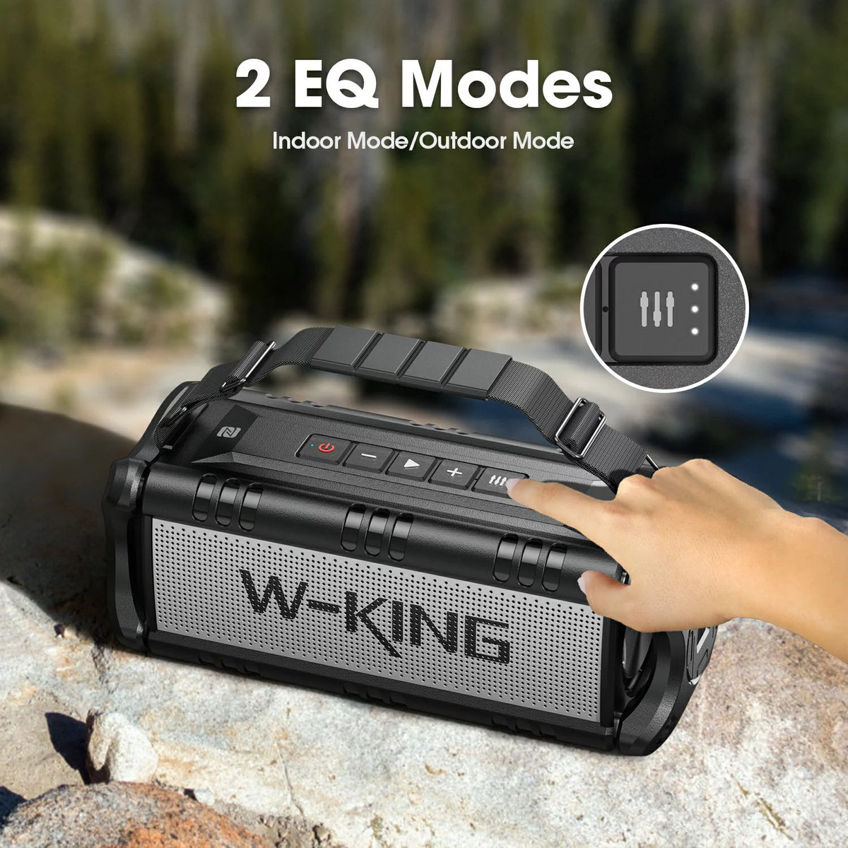 50W IPX6 Waterproof Portable Wireless Bluetooth Speaker A850