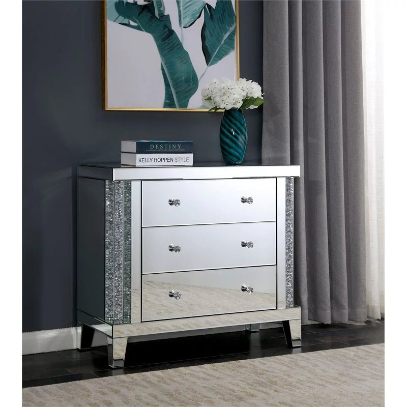Glass Top Side Table J31935