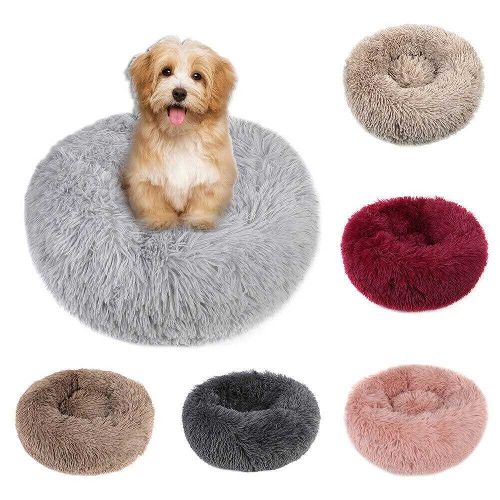 Round Plush Pet Bed B73890