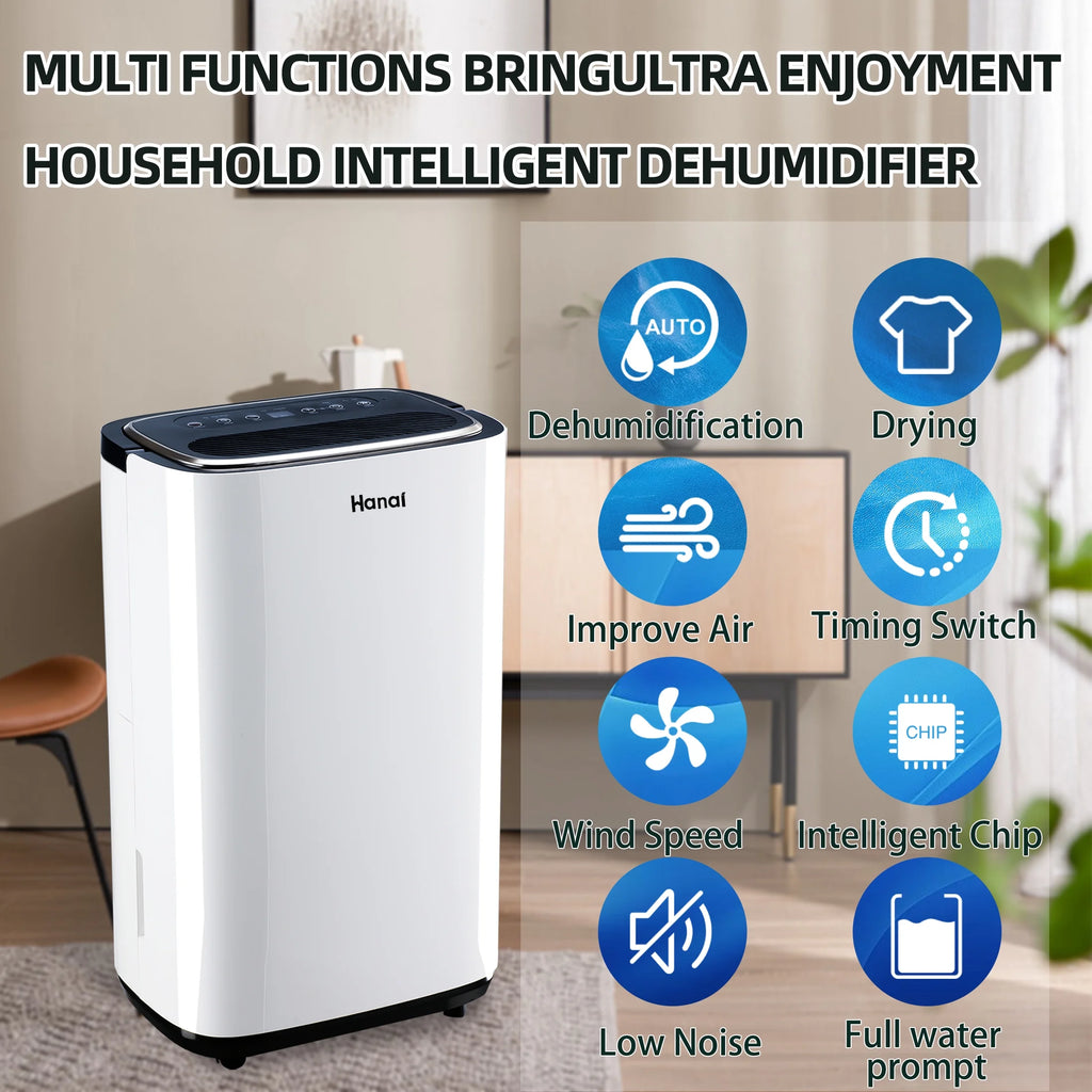 22 Pints Dehumidifier with Drain Hose J803
