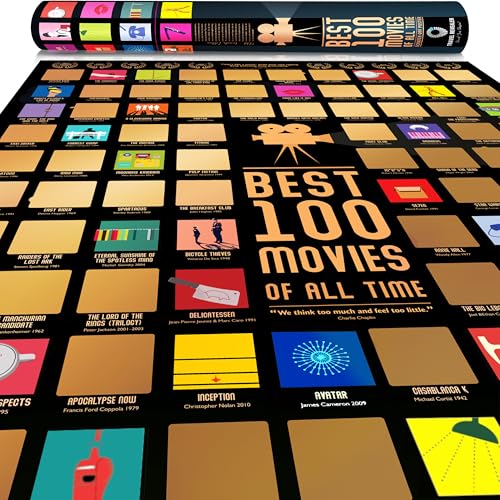 Movie Scratch Off Poster 17"x24" J860580