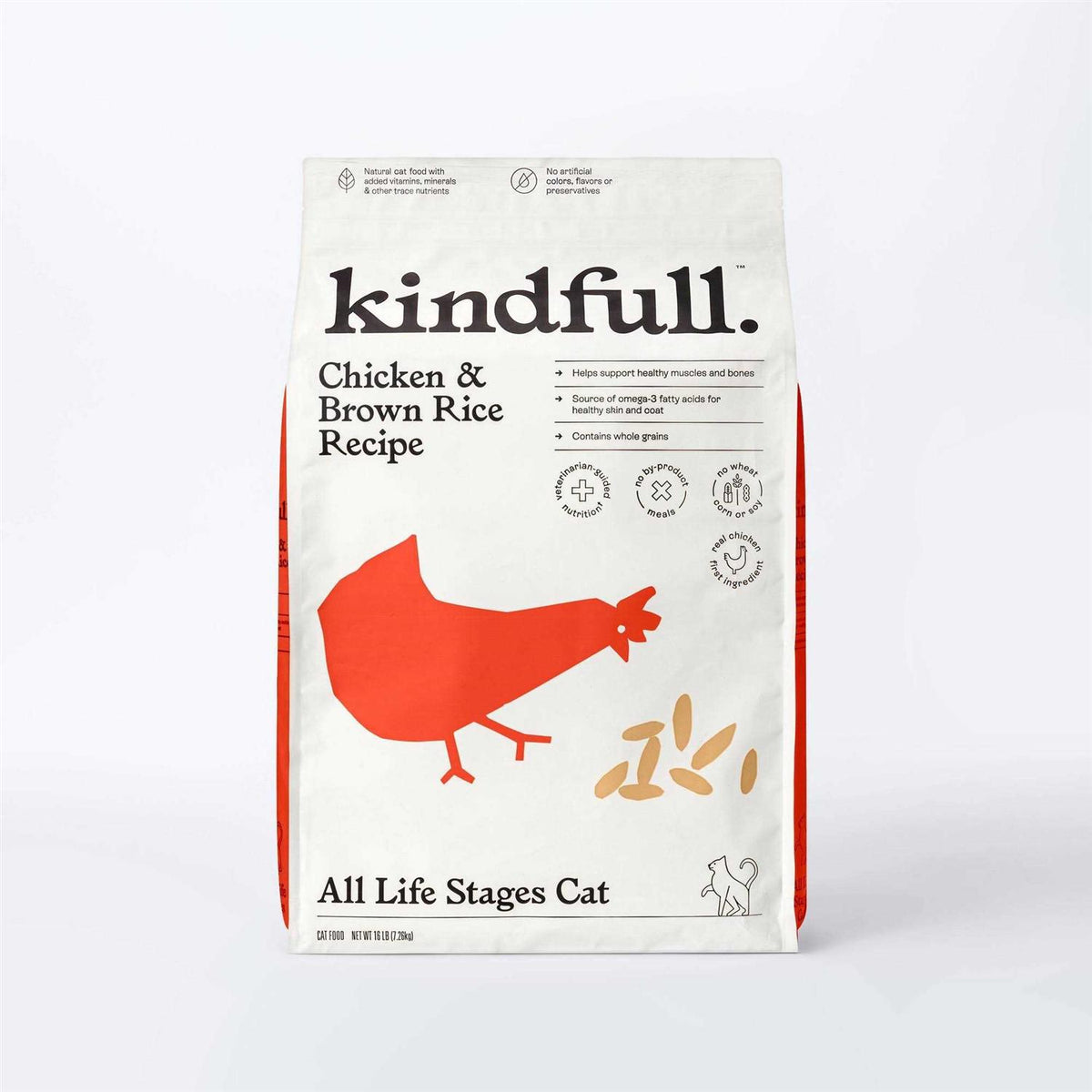 Chicken and Brown Rice Dry Cat Food P53991