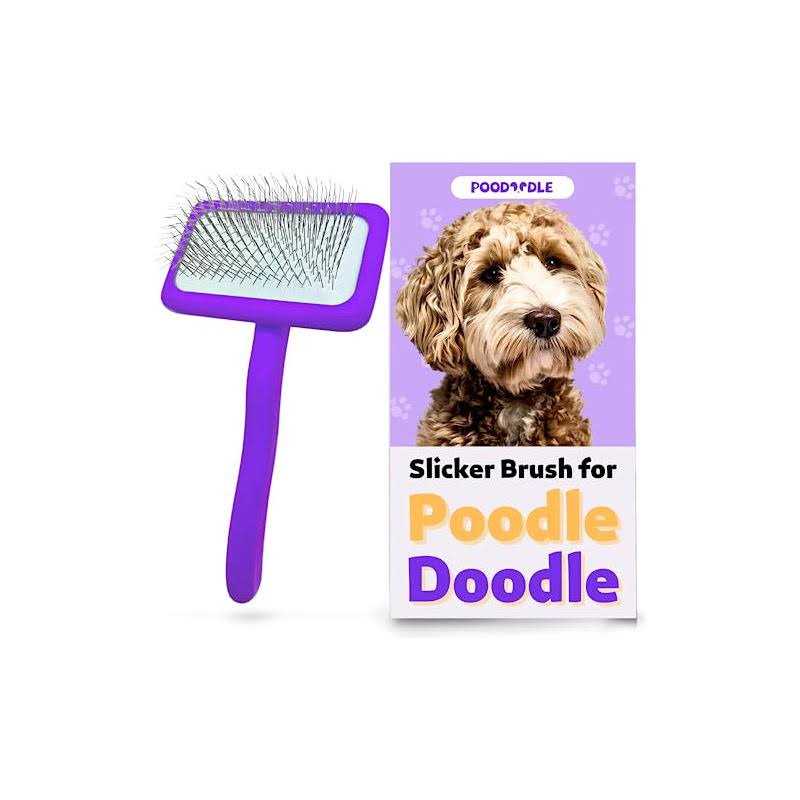 Long Pin Wood Dog Brush W64801
