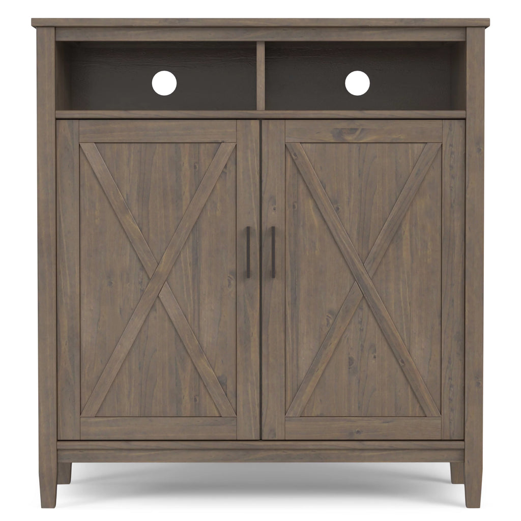 39 inch Wide Solid Wood Storage Cabinet O67039