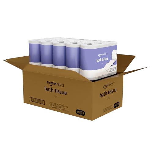 2-Ply Unscented Toilet Paper, 30 Rolls Z903