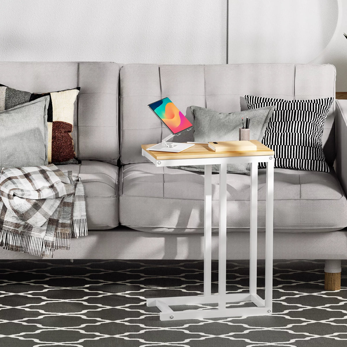 C-Shape Sofa Side Table E2067
